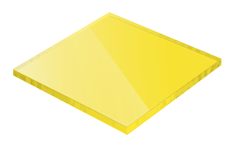 Swatch Colour: Lemon Yellow – SuperClear