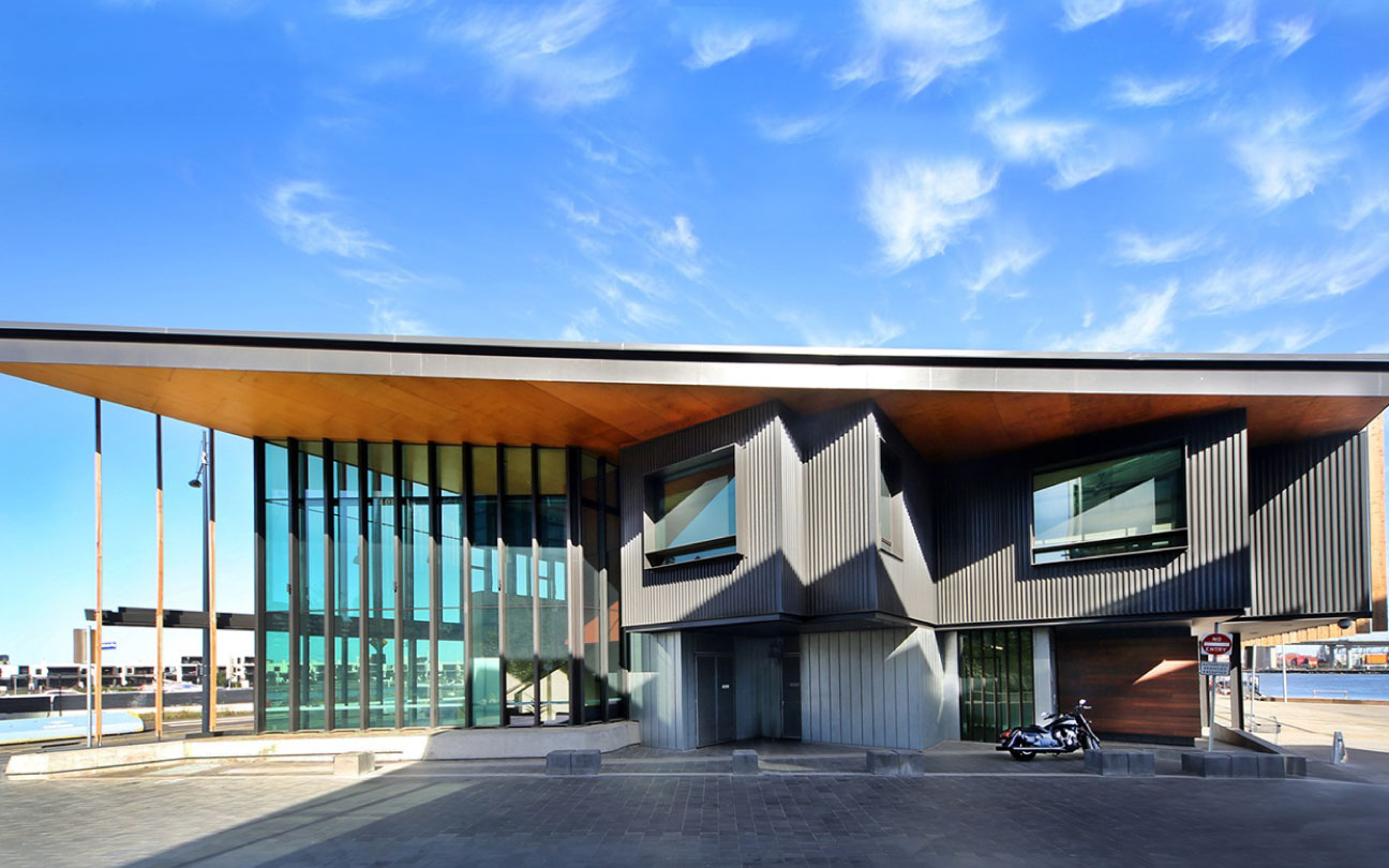Viridian Glass – Docklands Community Hub and Boating Facility