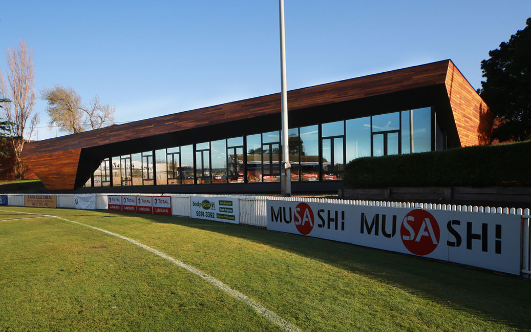 Viridian Glass Case Study – Port Melbourne Sports Club